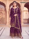 Parinity By Banwery Rayon Foil Printed Kurti With Bottom Dupatta